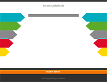 Tablet Screenshot of korsettgalerie.de